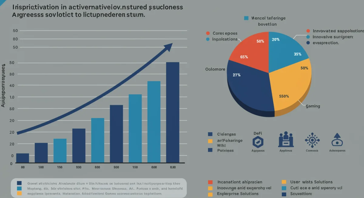 Infographic visualizing Avalanche subnet growth across various sectors in Q1 2025.