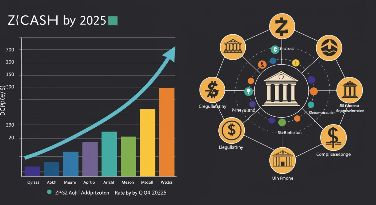 Zcash adoption growth facing regulatory hurdles Q4 2025 infographic