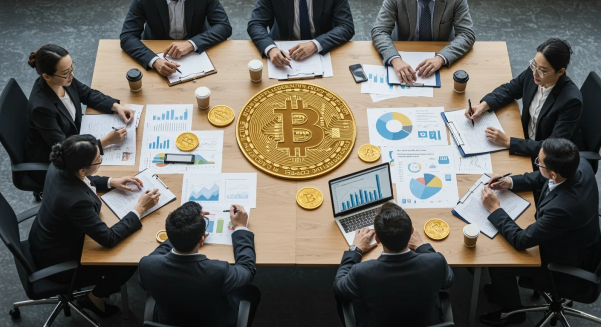 Stakeholders discussing Bitcoin mining policy and energy impact