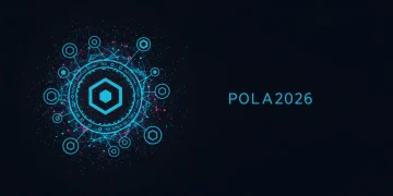 Polkadot network expansion with glowing parachains in 2026