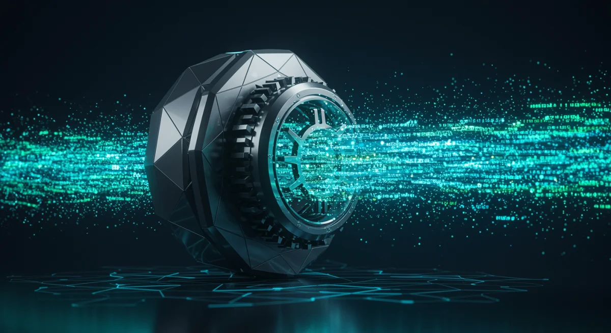 Secure digital vault representing growing institutional Bitcoin accumulation.