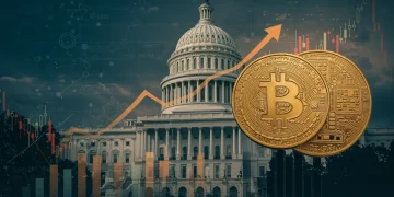 Graph showing rising US interest rates impacting Bitcoin volatility, Q4 2026 forecast